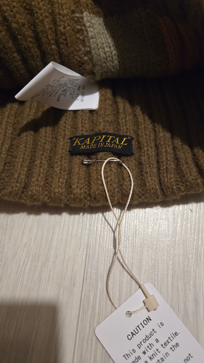 [Kapital] 5G Wool Tugihagi Knit beanie 상품이미지2