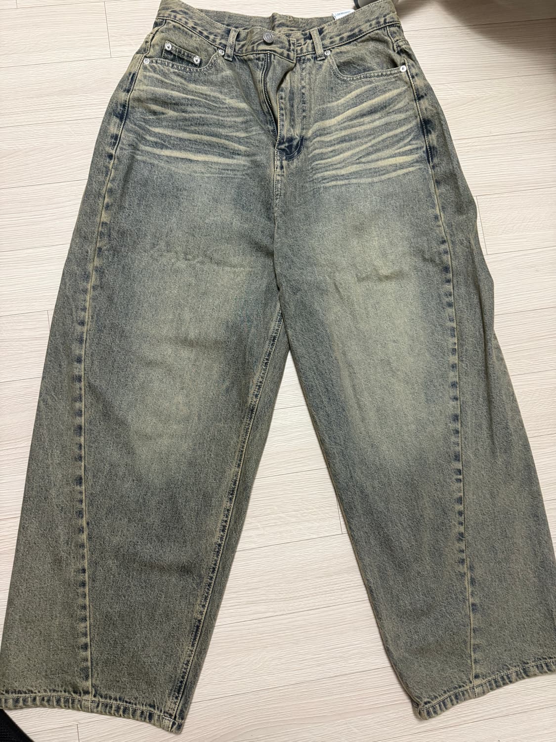 THEY샌드 벌룬데님팬츠 새상품 상품이미지1