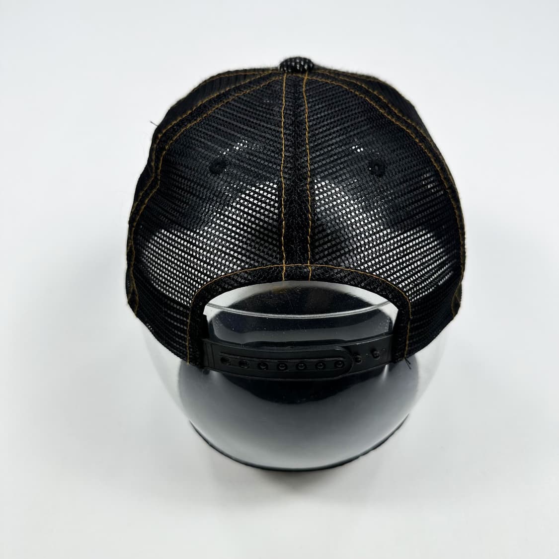 본더치 올드스쿨 체크 메쉬 볼캡 모자 상품이미지4