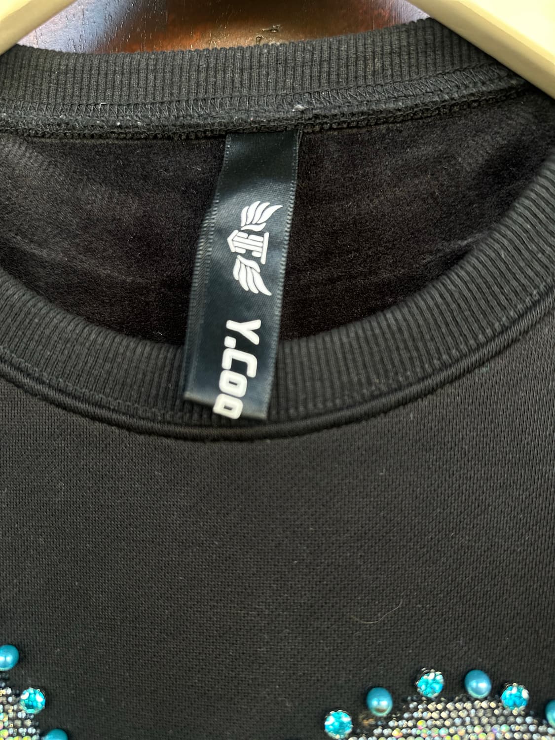 Y.Coo 토끼아이콘 맨투맨 상품이미지6