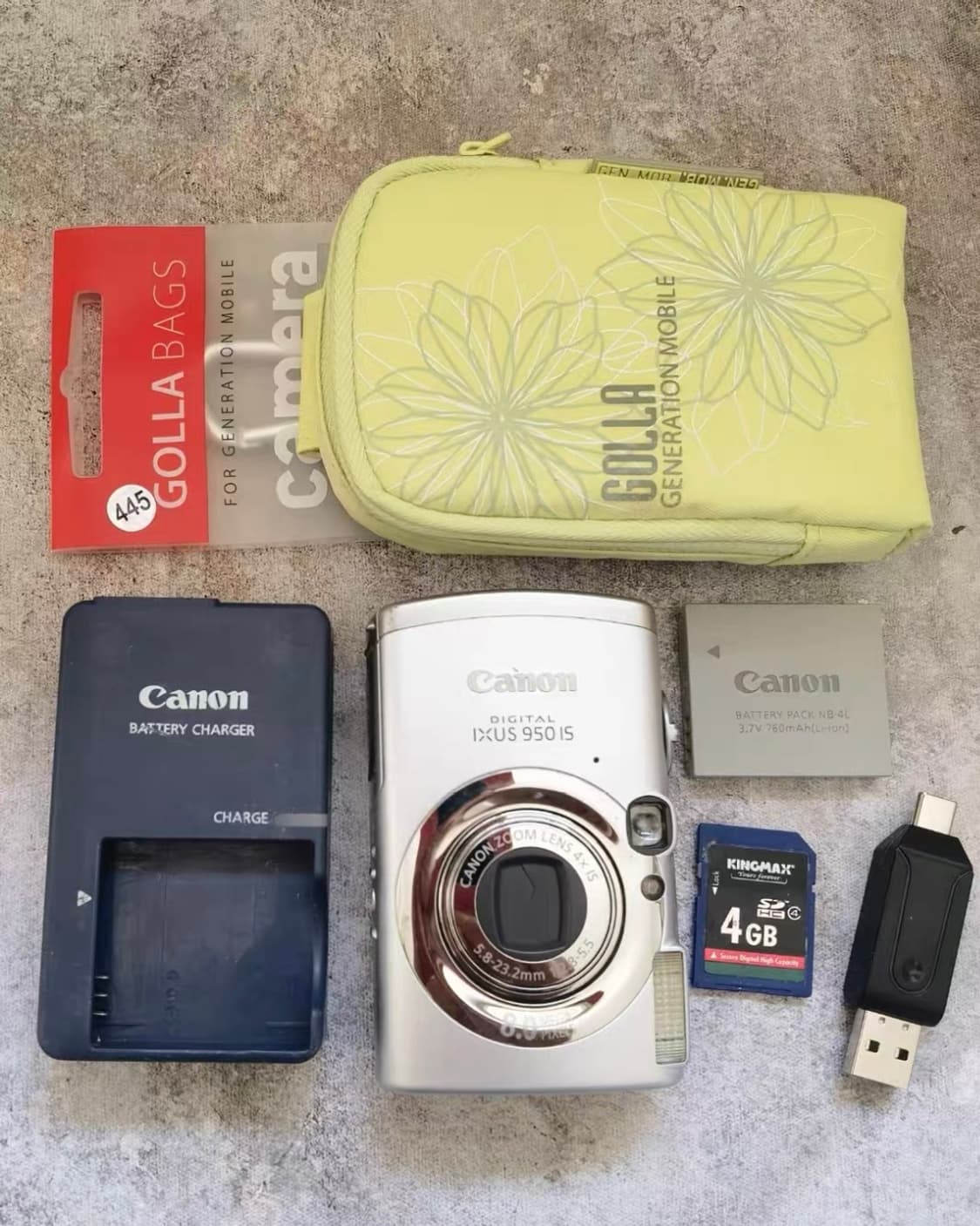 A급)캐논 익서스 950 CANON IXUS 950 빈티지 디카 상품이미지6