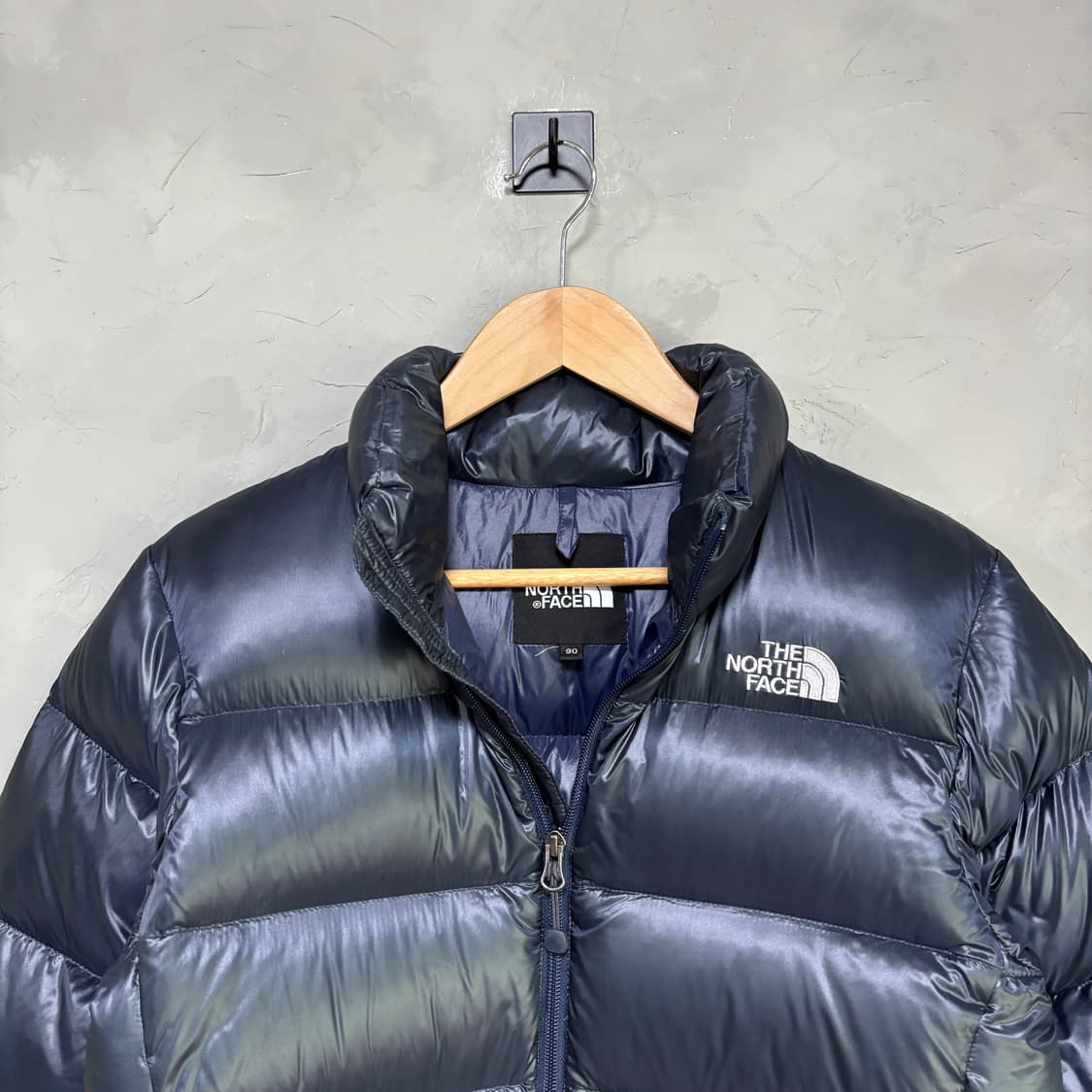 노스페이스 700 퍼텍스 구스다운 패딩 네이비 상품이미지2