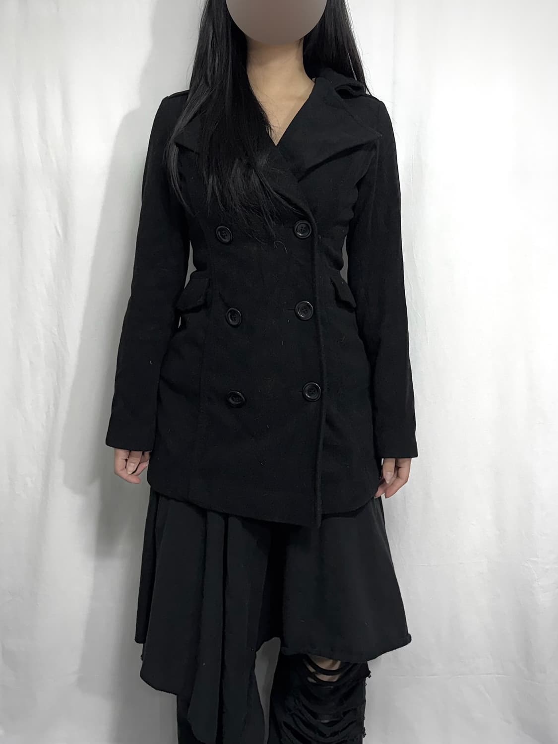 Double-Breasted Coat 상품이미지1