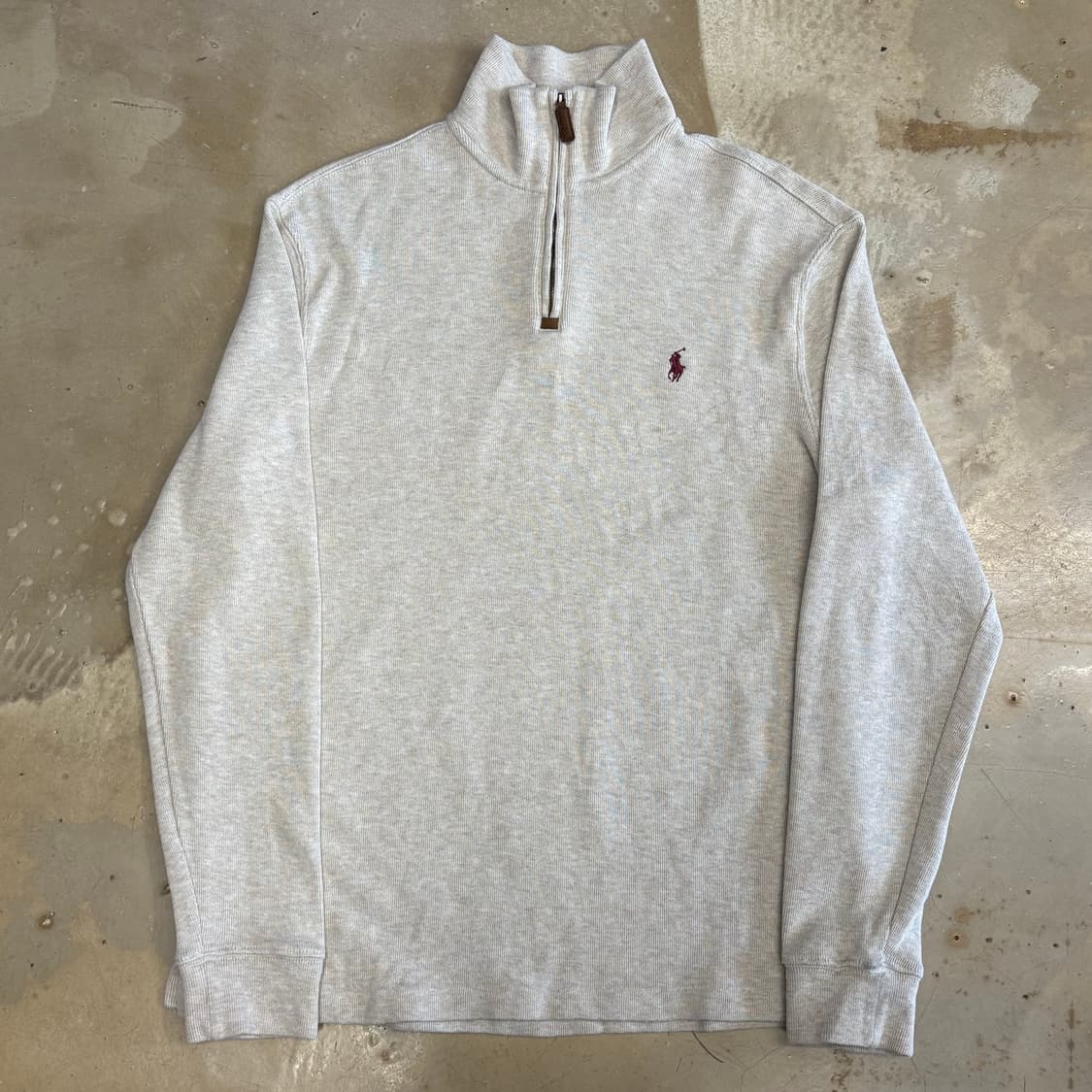 M 폴로랄프로렌 오트밀 반집업니트  상품이미지2