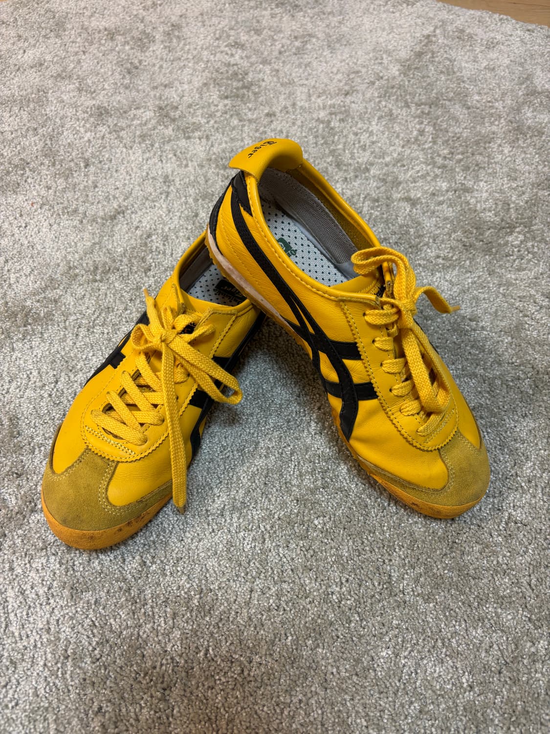 오니츠카 타이거 멕시코 66 옐로우 블랙(250) 상품이미지1