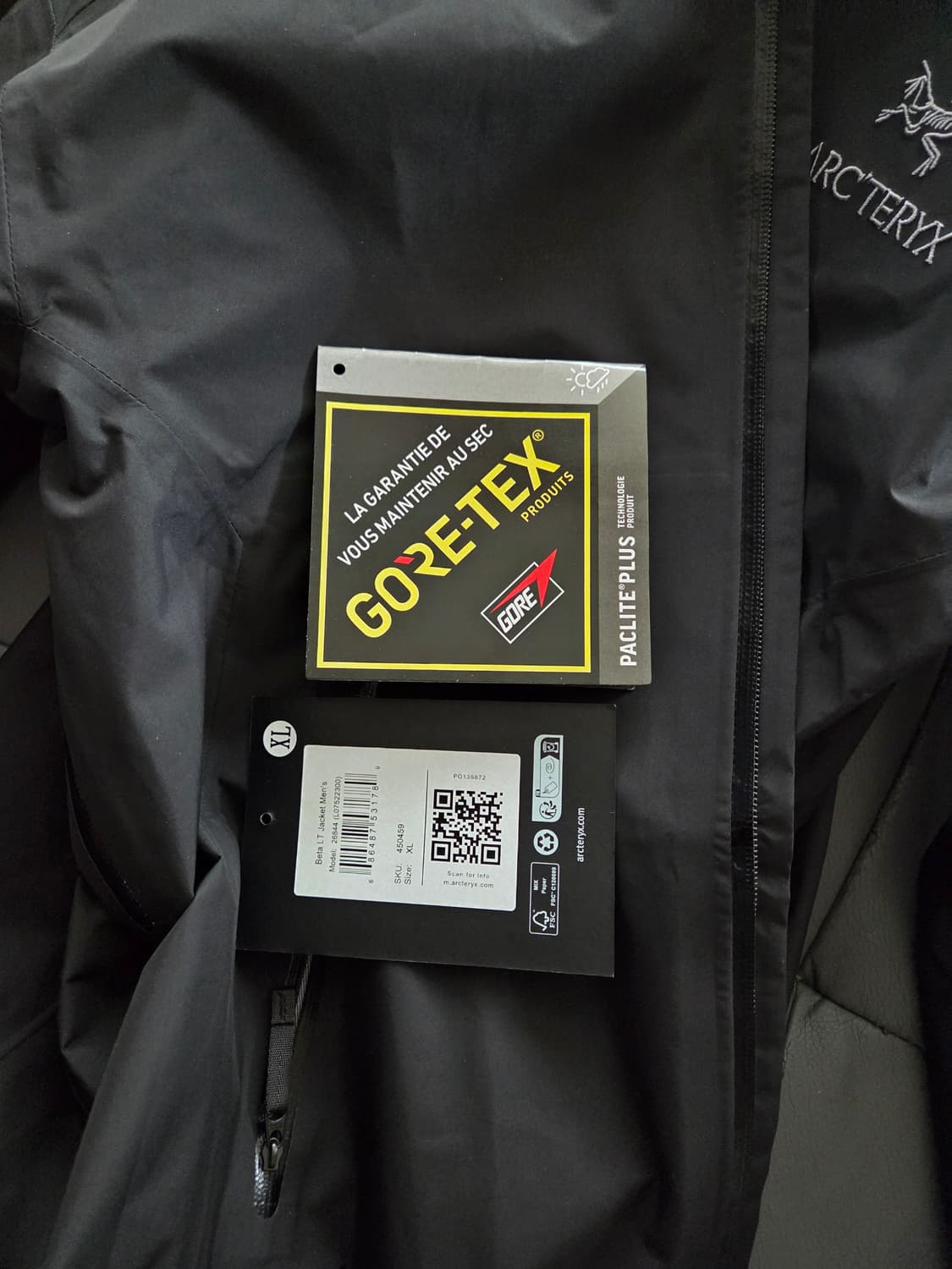 정품 SSS급 아크테릭스 베타lt XL(새상품급) 상품이미지3