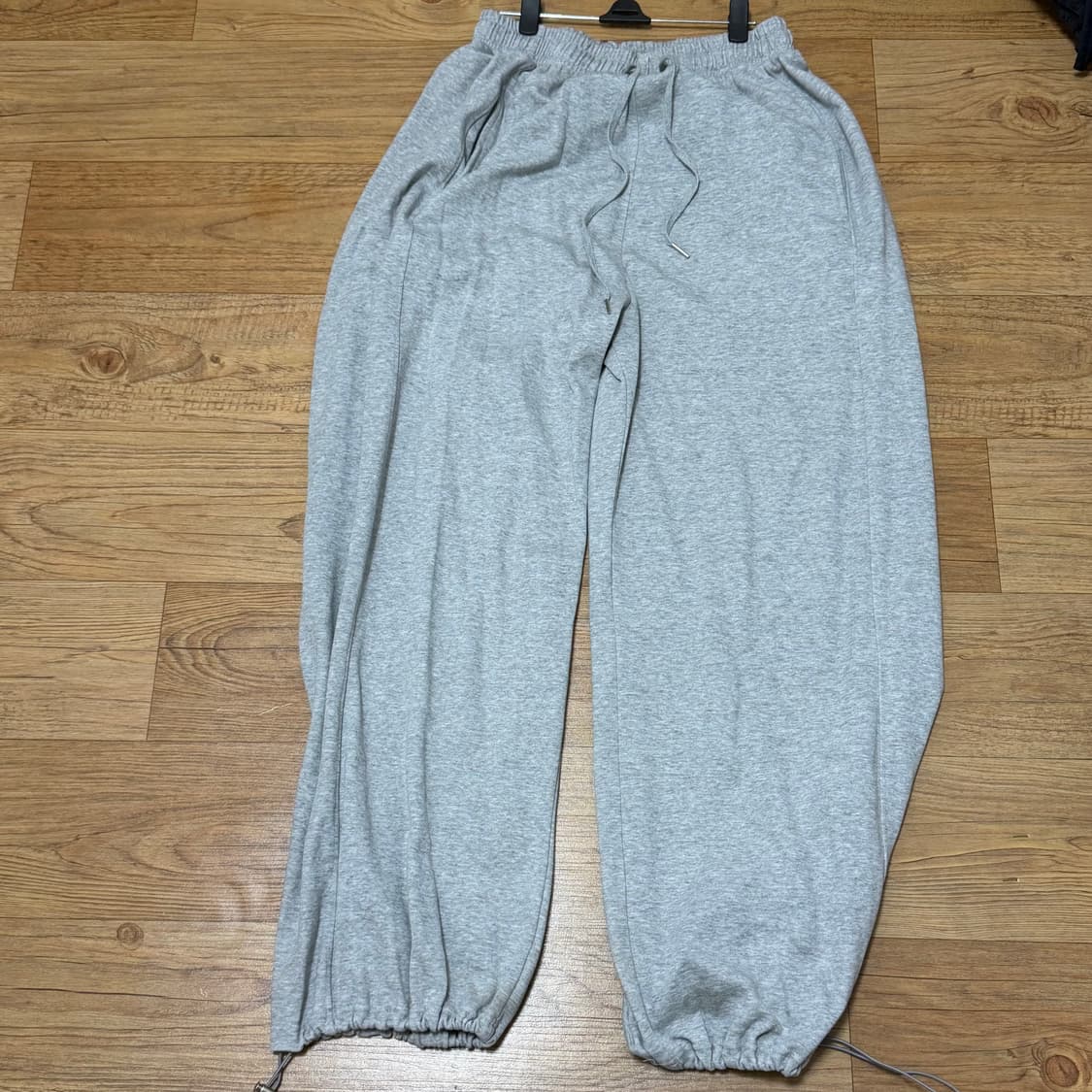 블랙업 에어스웨트 와이드 투웨이 밴딩팬츠 L 상품이미지3