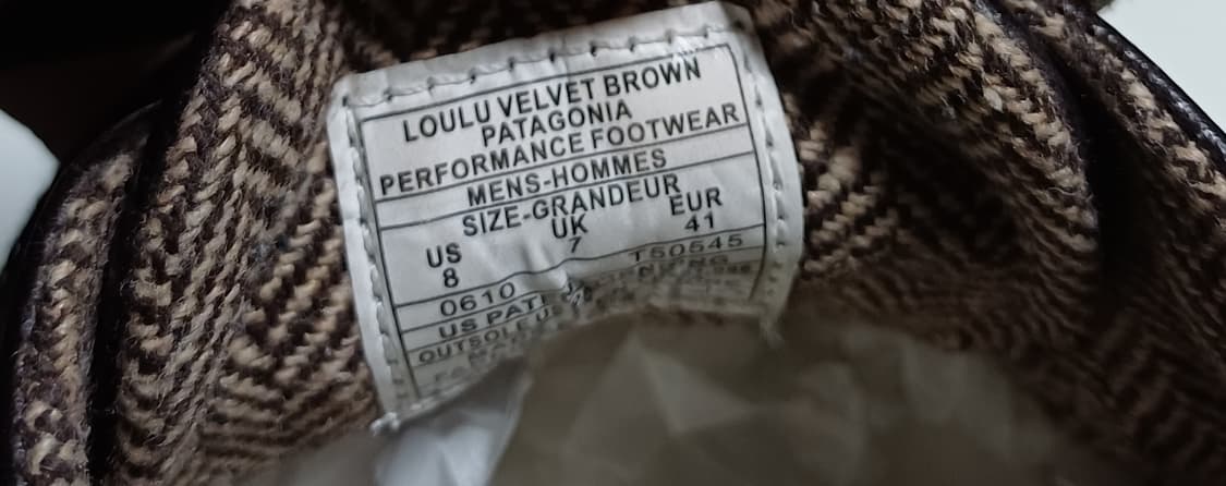 👞 파타고니아 룰루 벨벳 슈즈 - 브라운

 상품이미지9