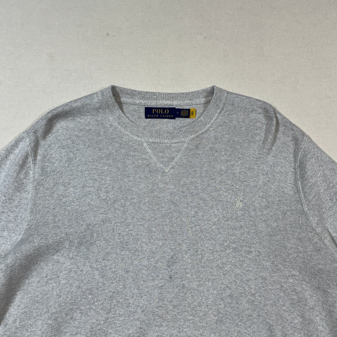 M) 폴로 랄프로렌 롱슬리브 스웨터 맨투맨 그레이 상품이미지3