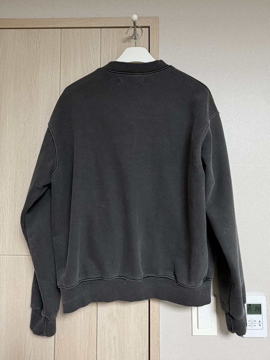 노운 faded sweat blouson (charcoal) 1 상품이미지2