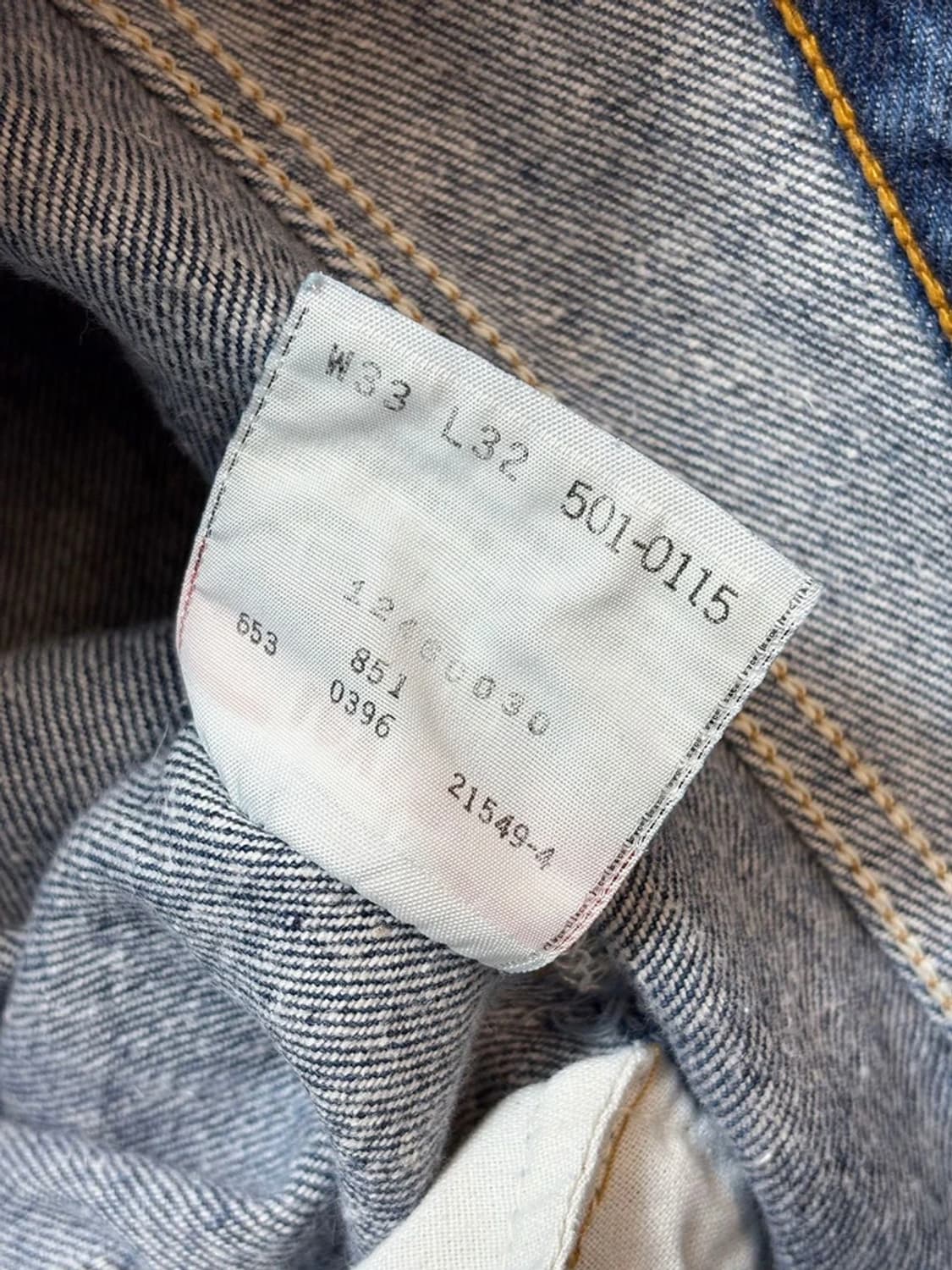 리바이스 00's USA 스트레이트 데님 팬츠 PN6472 상품이미지9