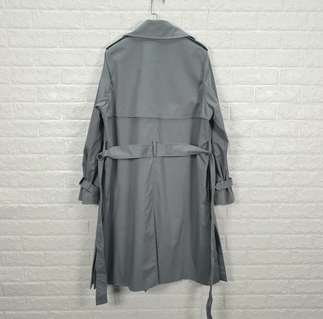 [88]비지트인뉴욕 벨티드 트렌치코트 상품이미지4