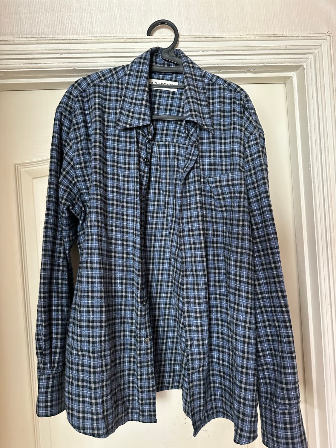 아워레가시 어보브 셔츠 켄트렐 체크 48 상품이미지1