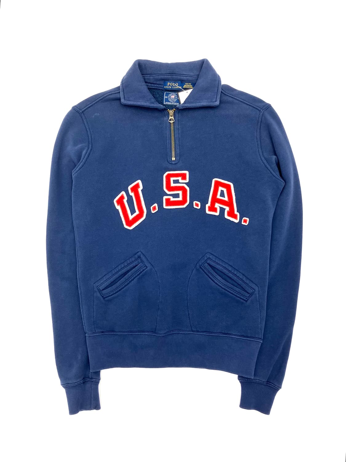 Polo 폴로 랄프로렌 USA 하프집업 스웻셔츠 상품이미지1