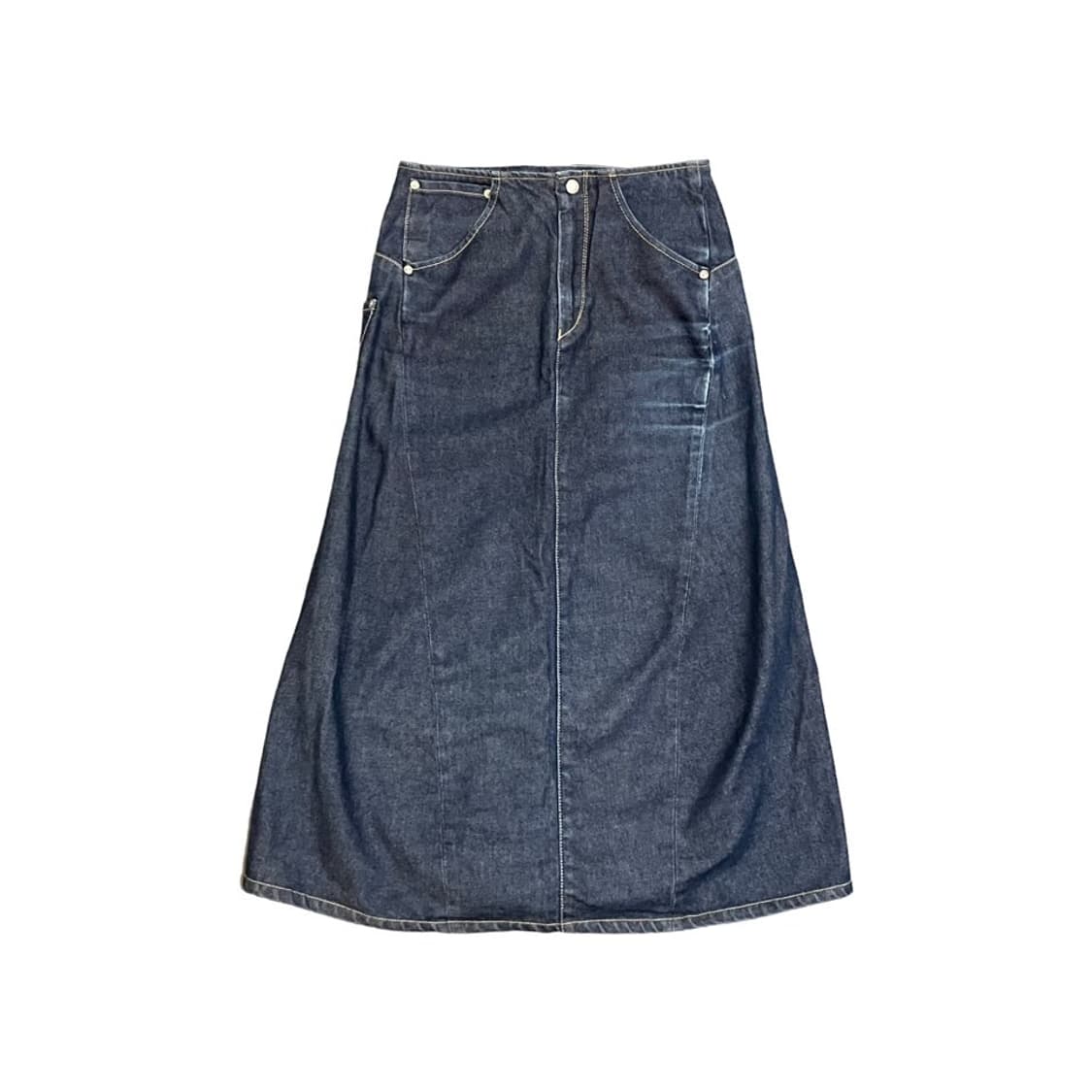 리바이스 엔지니어드 데님 롱스커트 상품이미지2