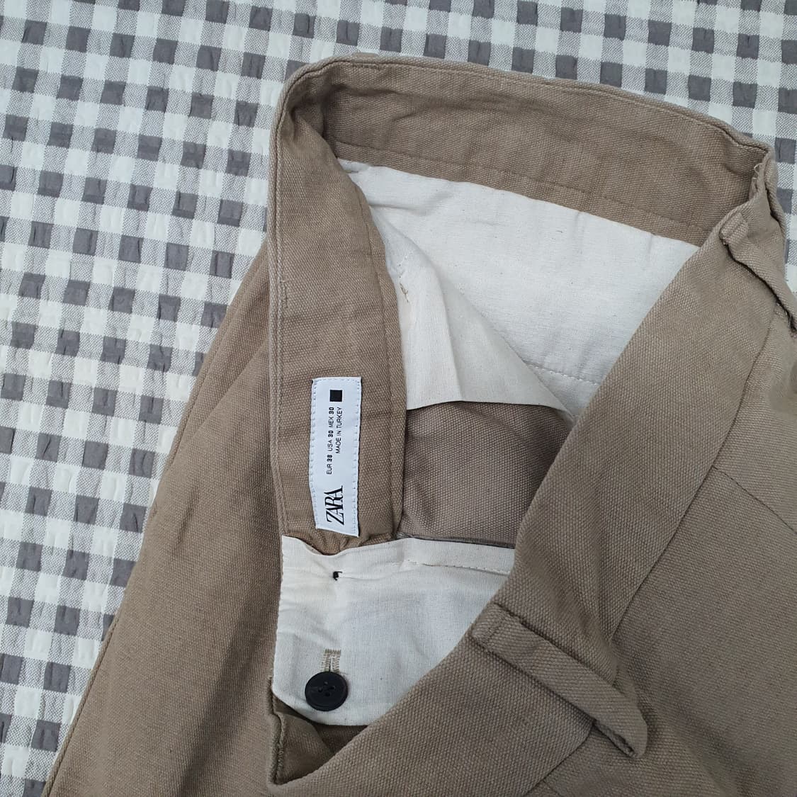 자라 와이드 면바지 남자30 상품이미지2