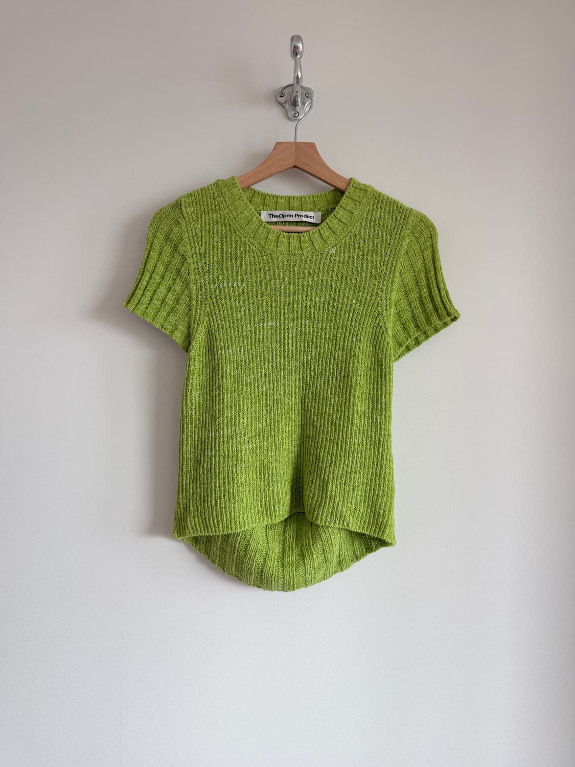 더 오픈 프로덕트(The Open Product) 코튼 반팔 니트 상품이미지1