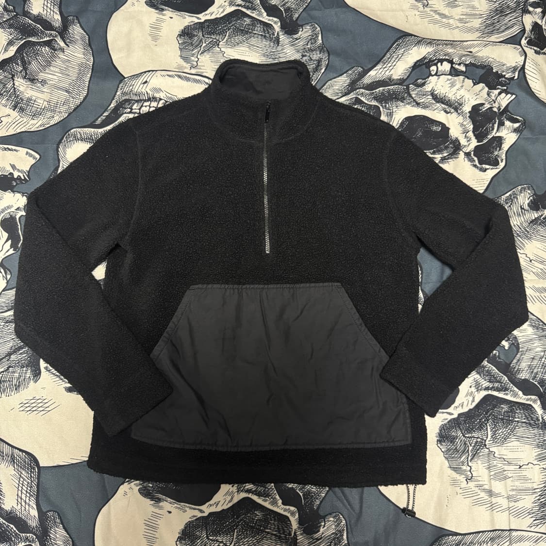 APC 아페쎄 뽀글이 아노락 반집업 M사이즈  상품이미지1