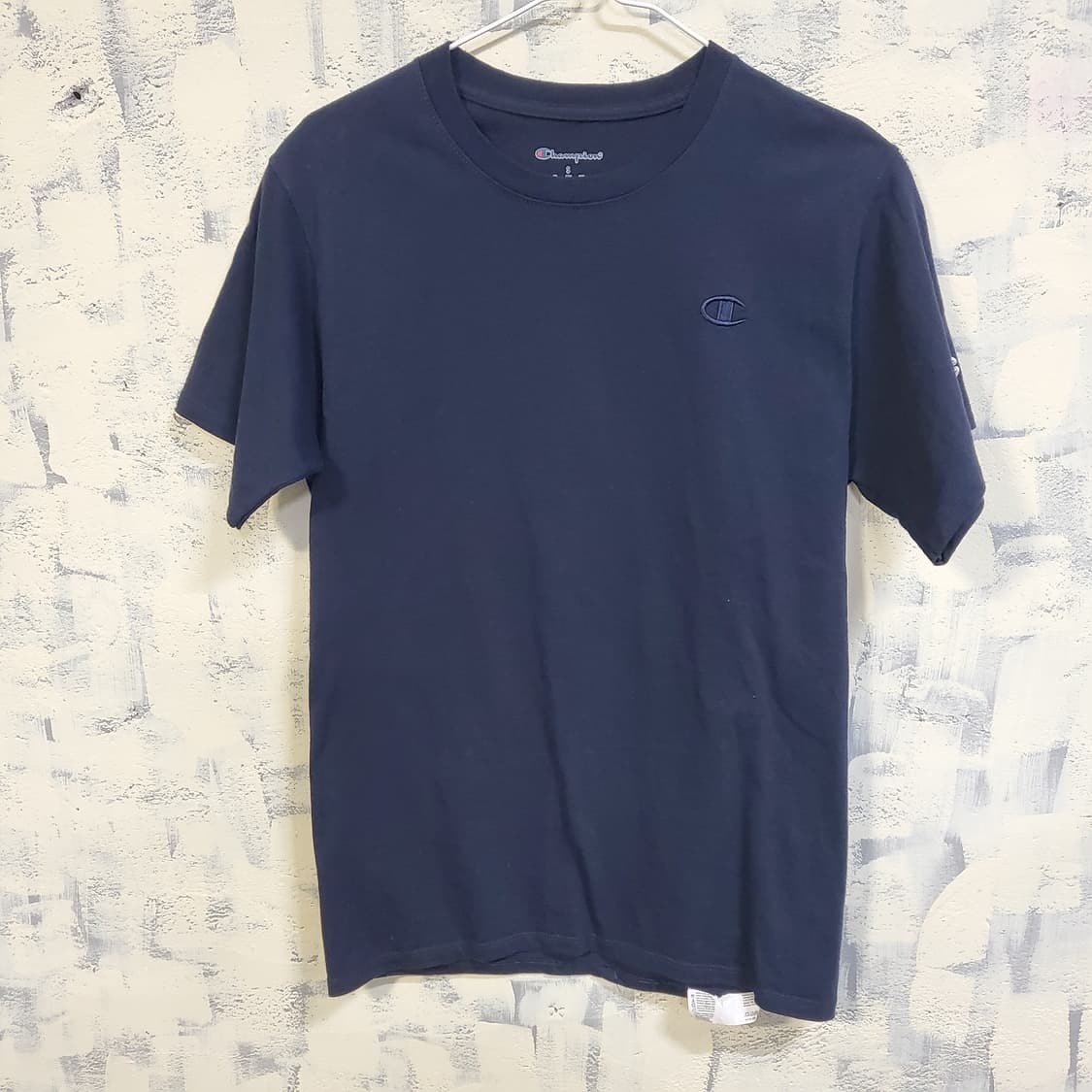 챔피온 로고 라운드 반팔  상품이미지1