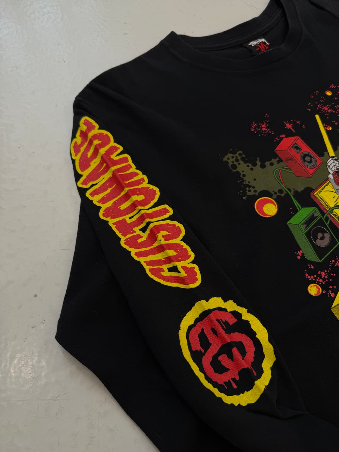 Stussy Dj Vampire Long Sleeve 상품이미지4