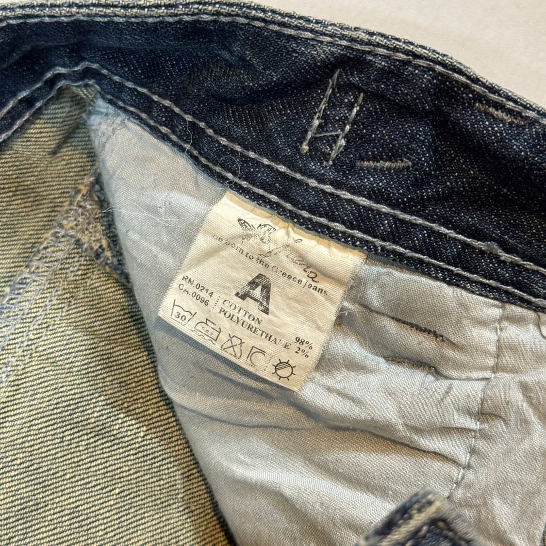 28inch) JPN 일본빈티지 자수 패치워크 데님 팬츠 상품이미지9