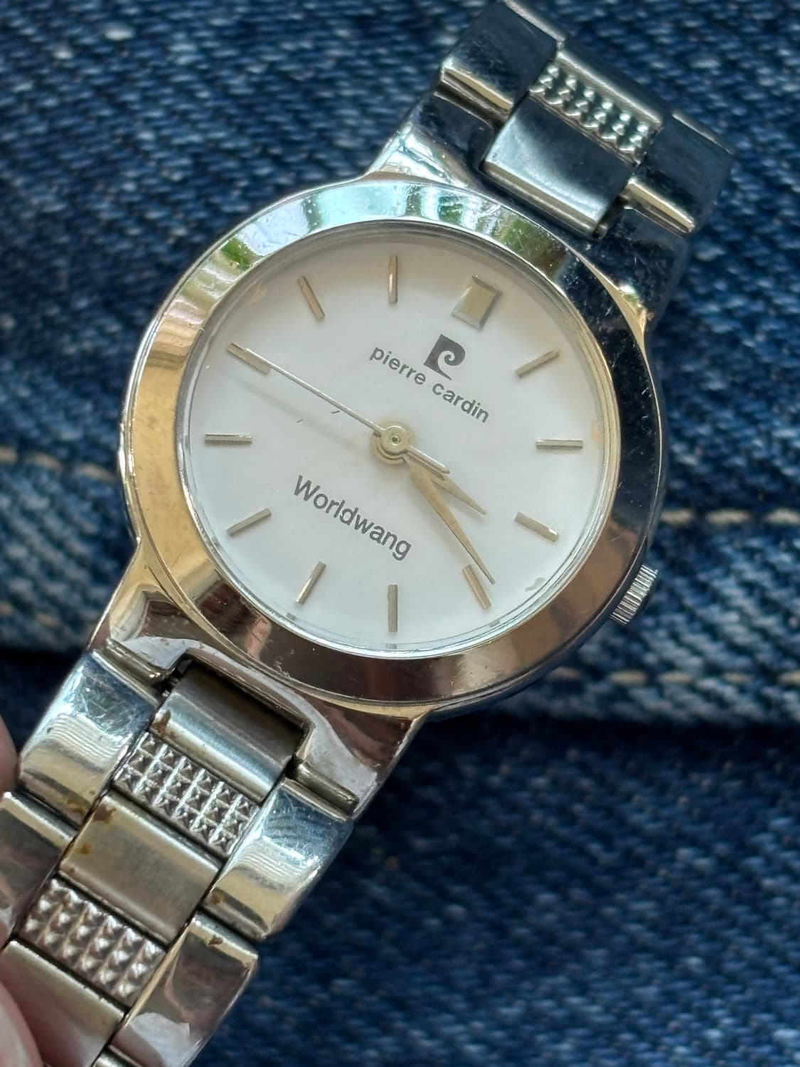vintage pierre cardin slim metal watch 상품이미지4