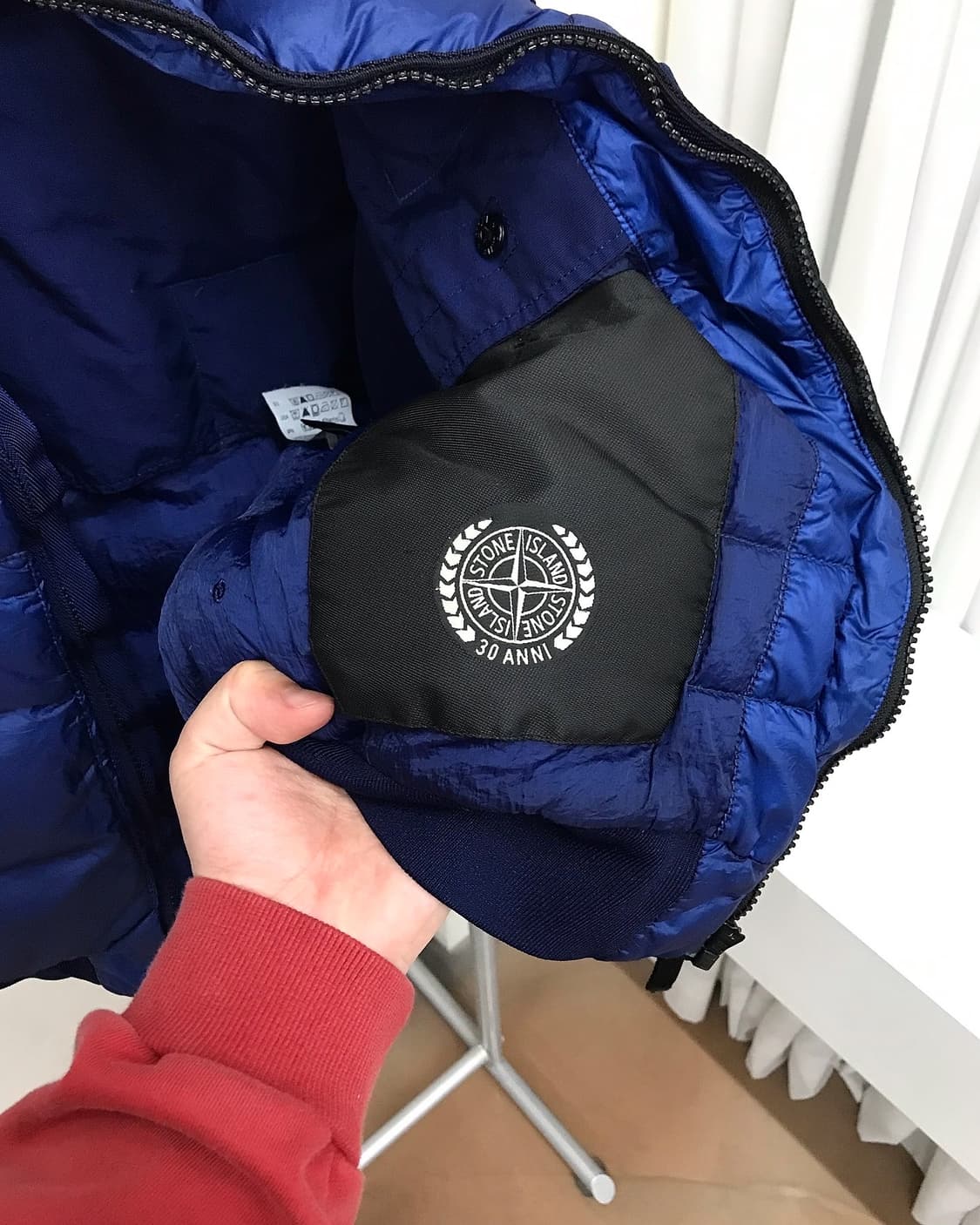 스톤아일랜드 가먼트 다잉 패딩 조끼 베스트 상품이미지5