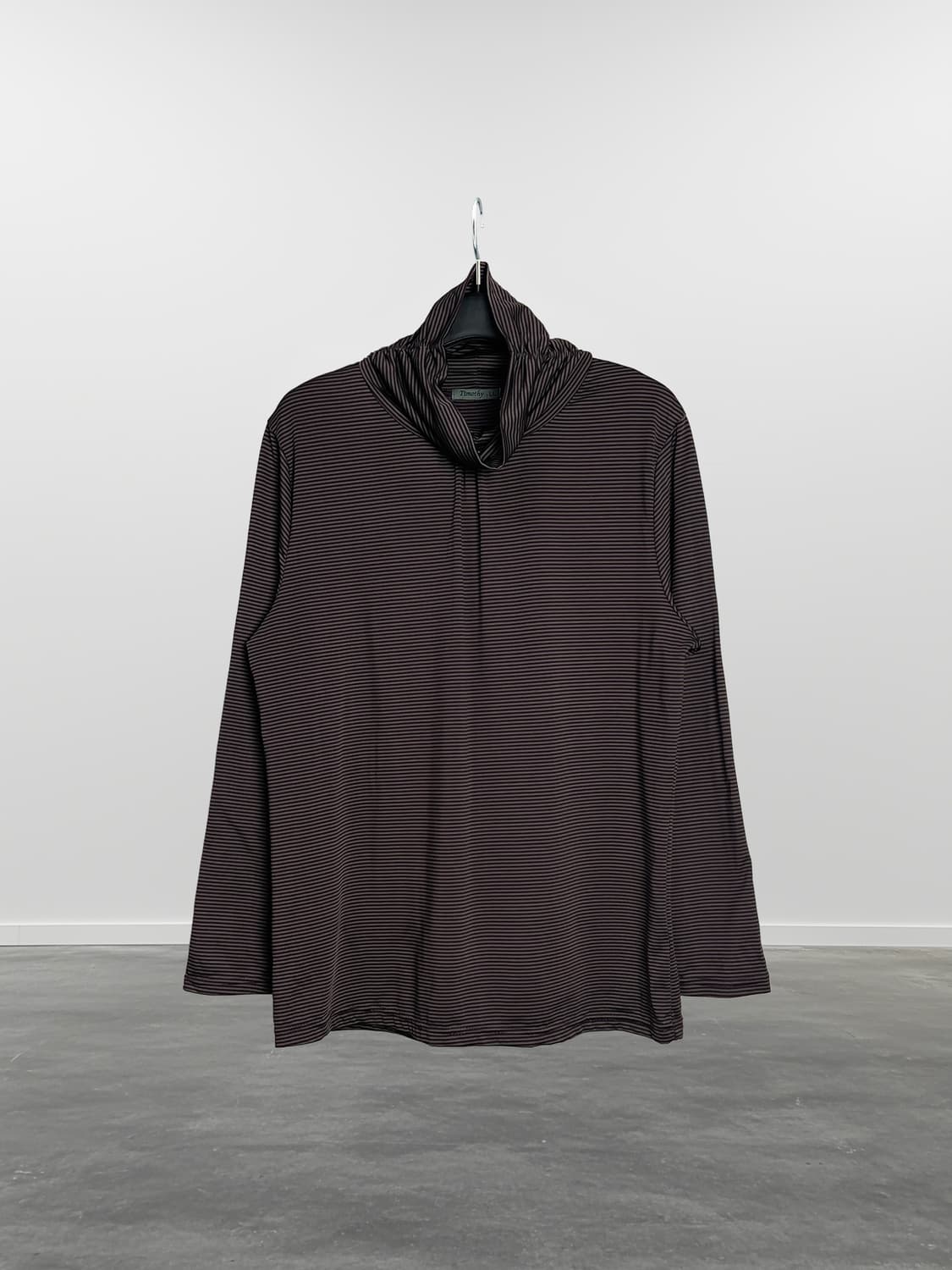 TIMOTHY 터틀넥 스트라이프 롱 슬리브  상품이미지1