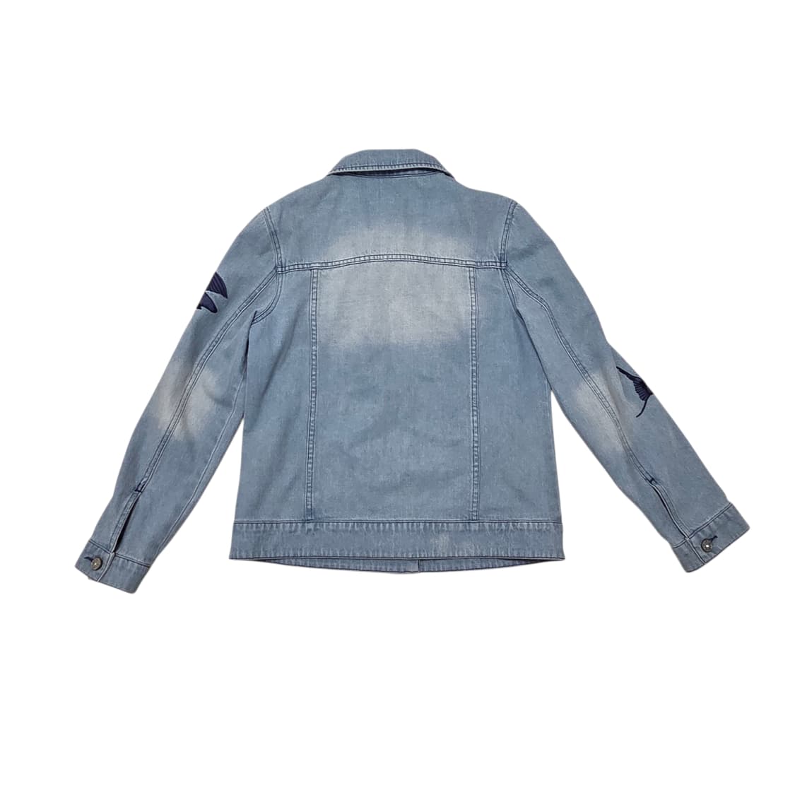 VITAGE 빈티지 버드 패치 청자켓  상품이미지4