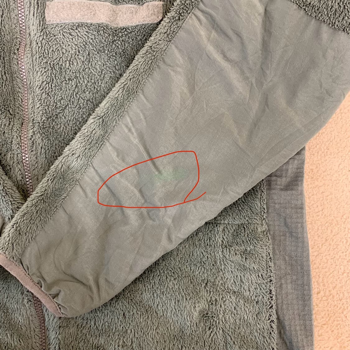 오리지널 미군 젠3 플리스 자켓(M/L) 후리스 폴라텍 상품이미지9