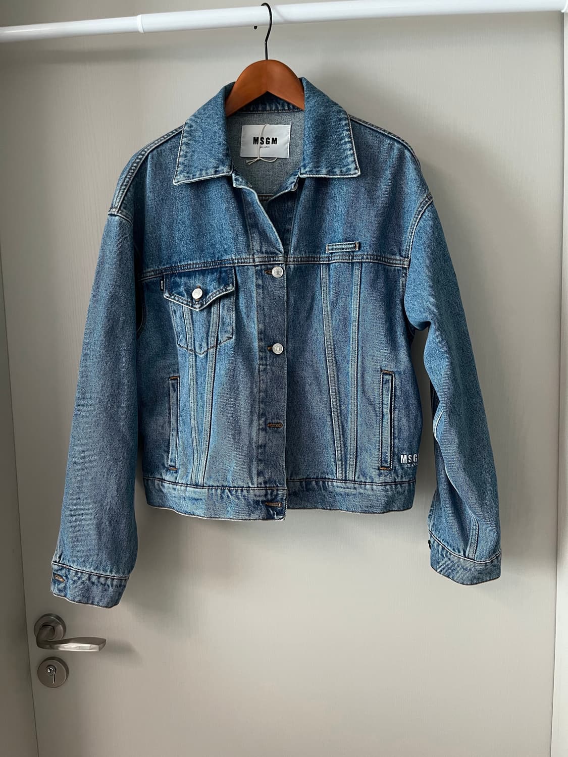 MSGM 데님 자켓 청자켓 38사이즈 상품이미지1