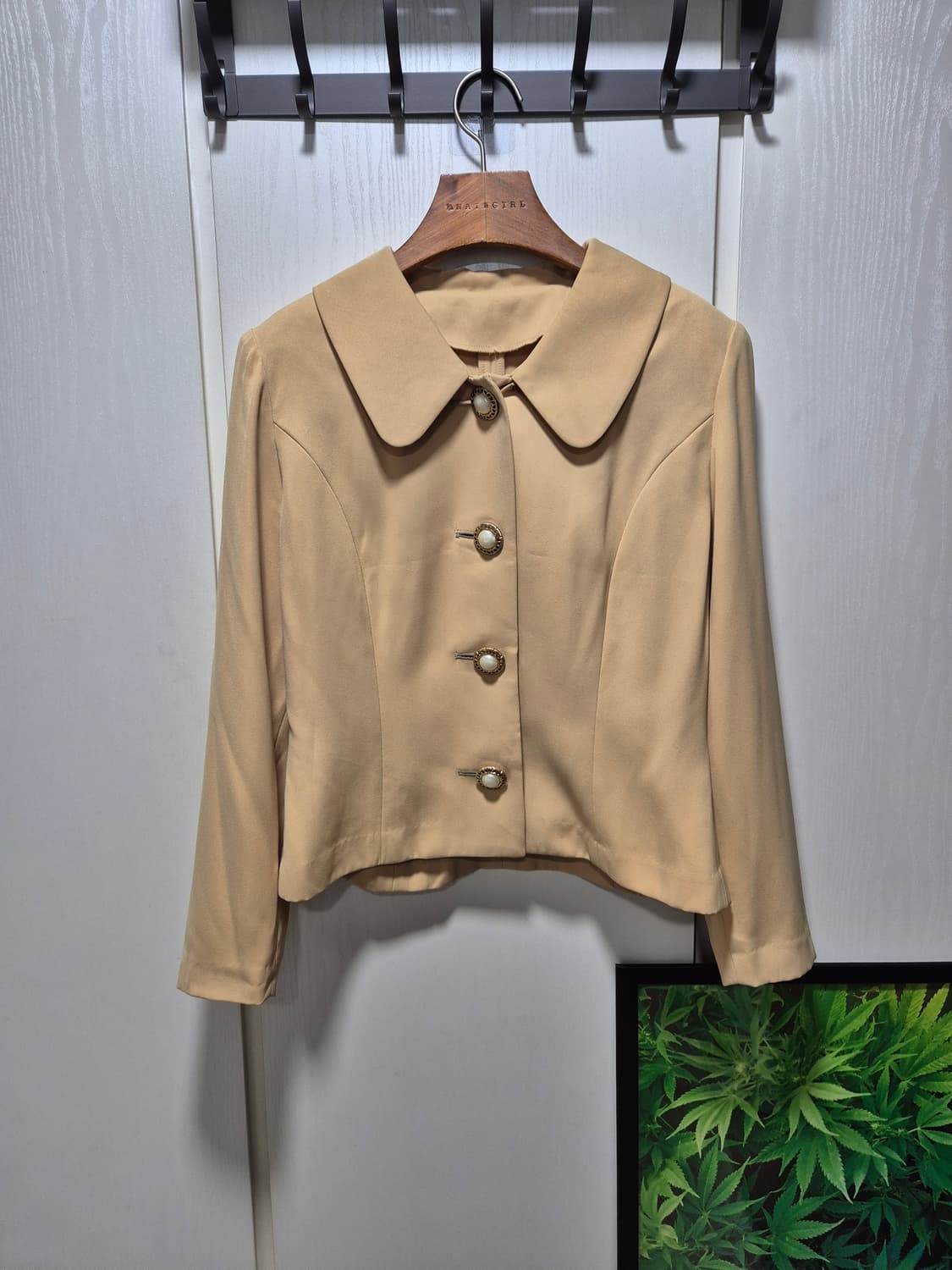 (세일)JPN. BRAISJIRL 머스타드색 자켓 블라우스 상품이미지1