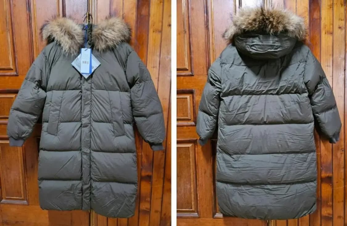 (새제품)K2패딩 여성 롱패딩 시그니처 수지 아그네스 오버핏(85,90) 상품이미지1