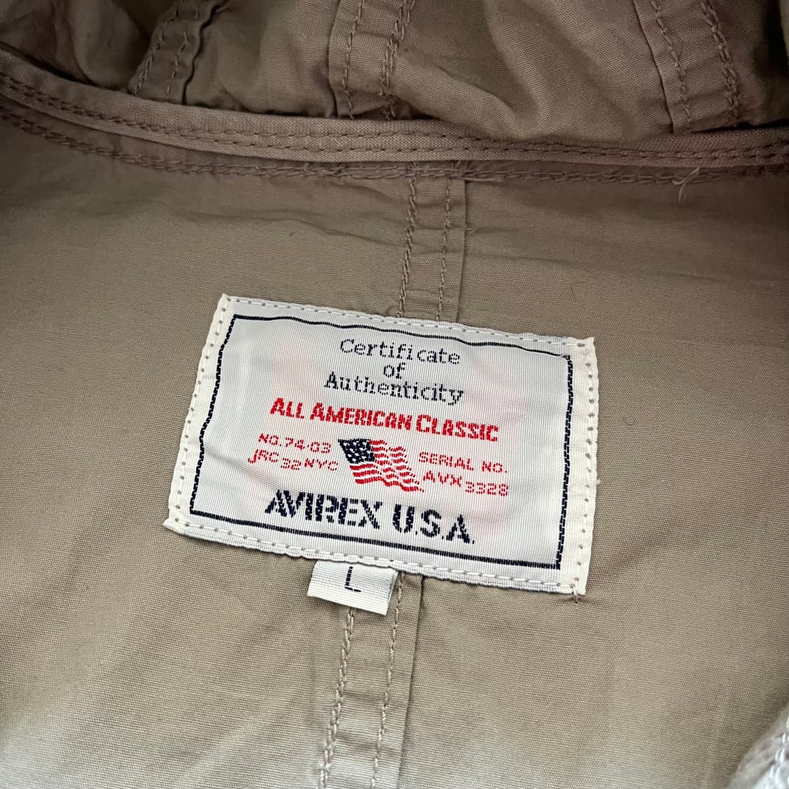 아비렉스 usa 야상자켓 상품이미지5