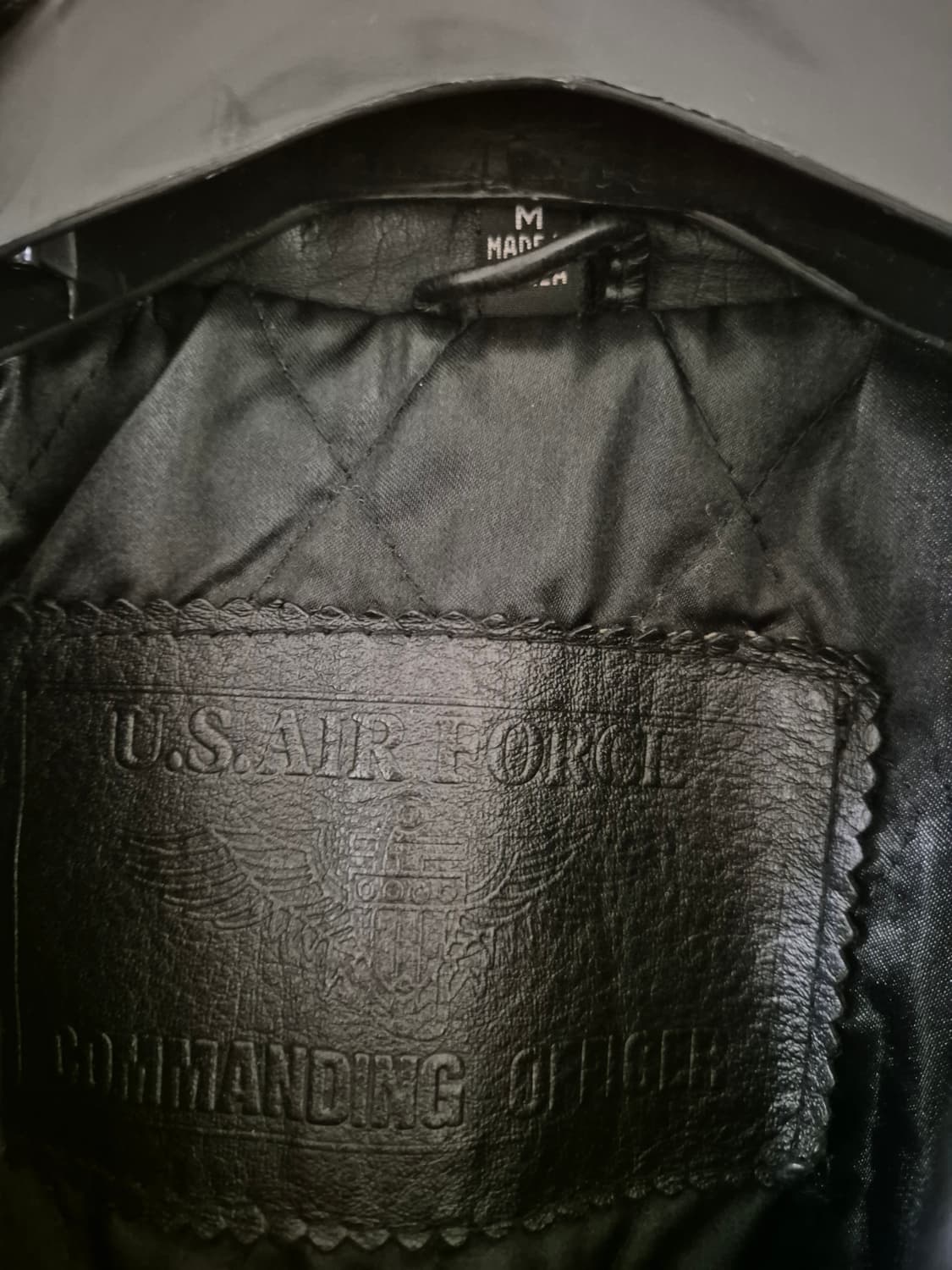 [100]US AIR FORCE 가죽자켓 점퍼 상품이미지6