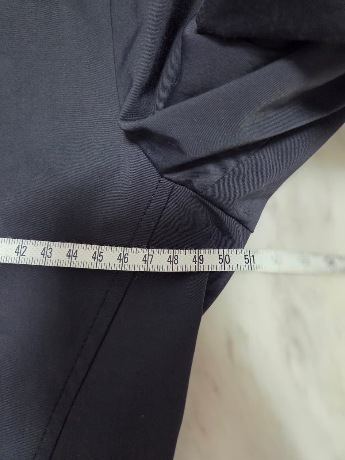 시스템옴므 사선집업 코트 상품이미지9