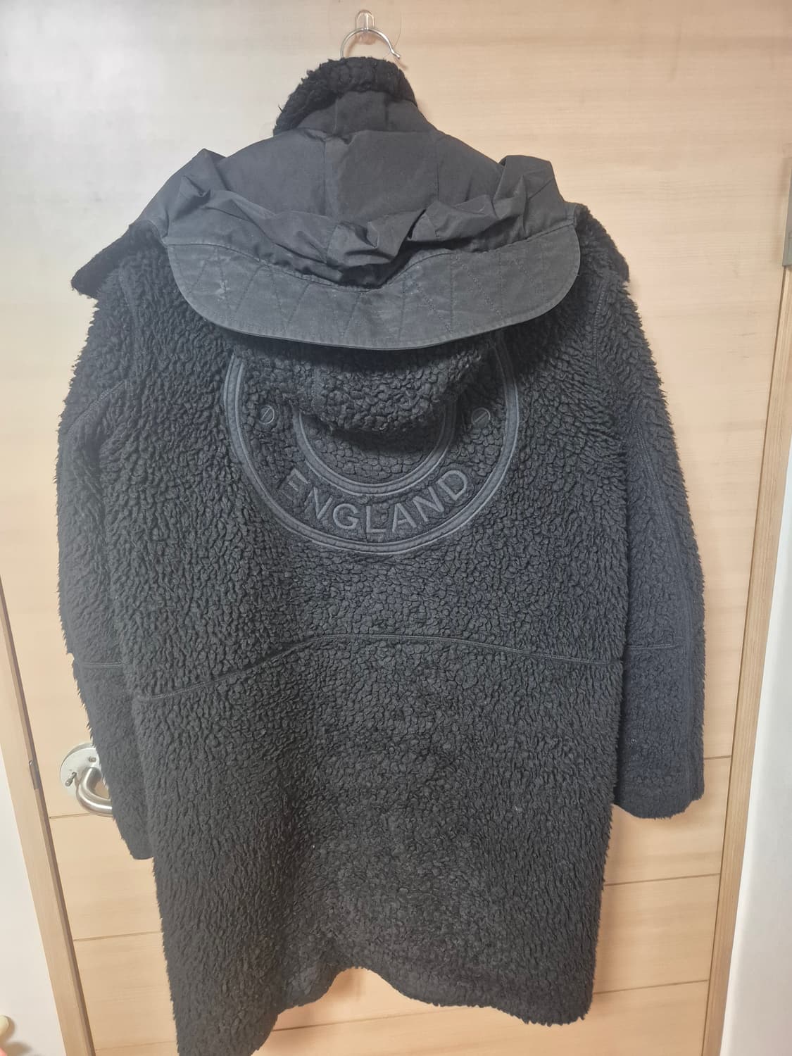 버버리 후디드 플리스 코트 상품이미지7