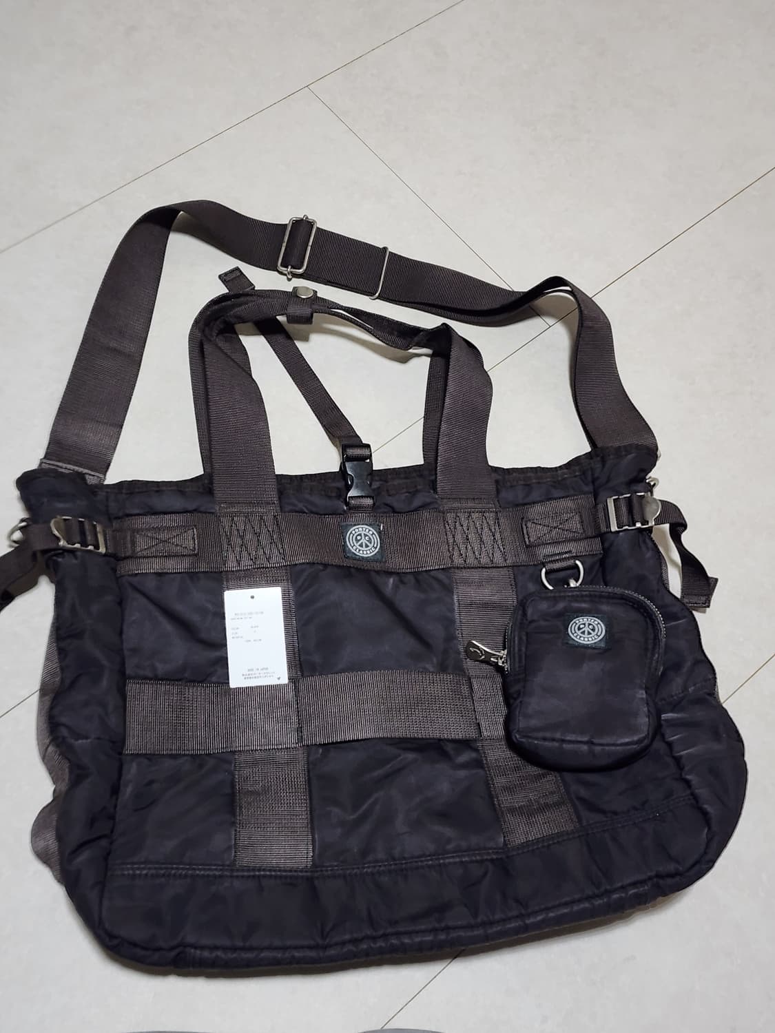 포터클래식 슈퍼나일론 토트백 블랙 상품이미지1