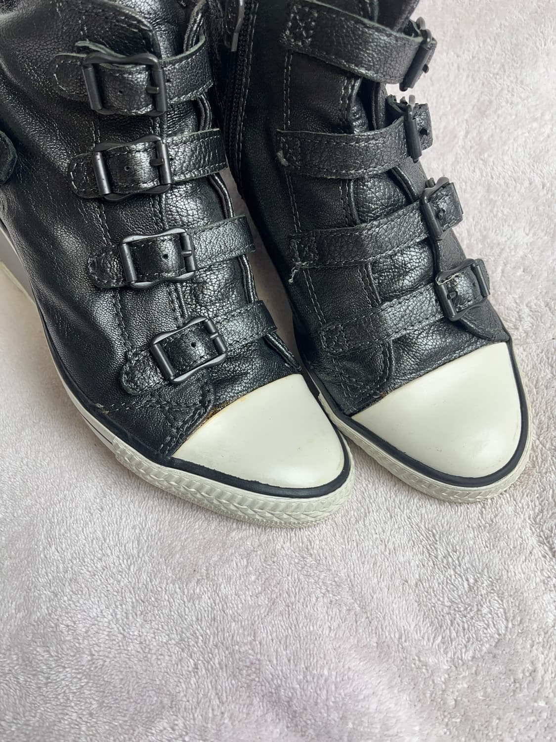 [37] 아쉬 레더 웨지힐 스니커즈 || ASH 230-235 상품이미지5