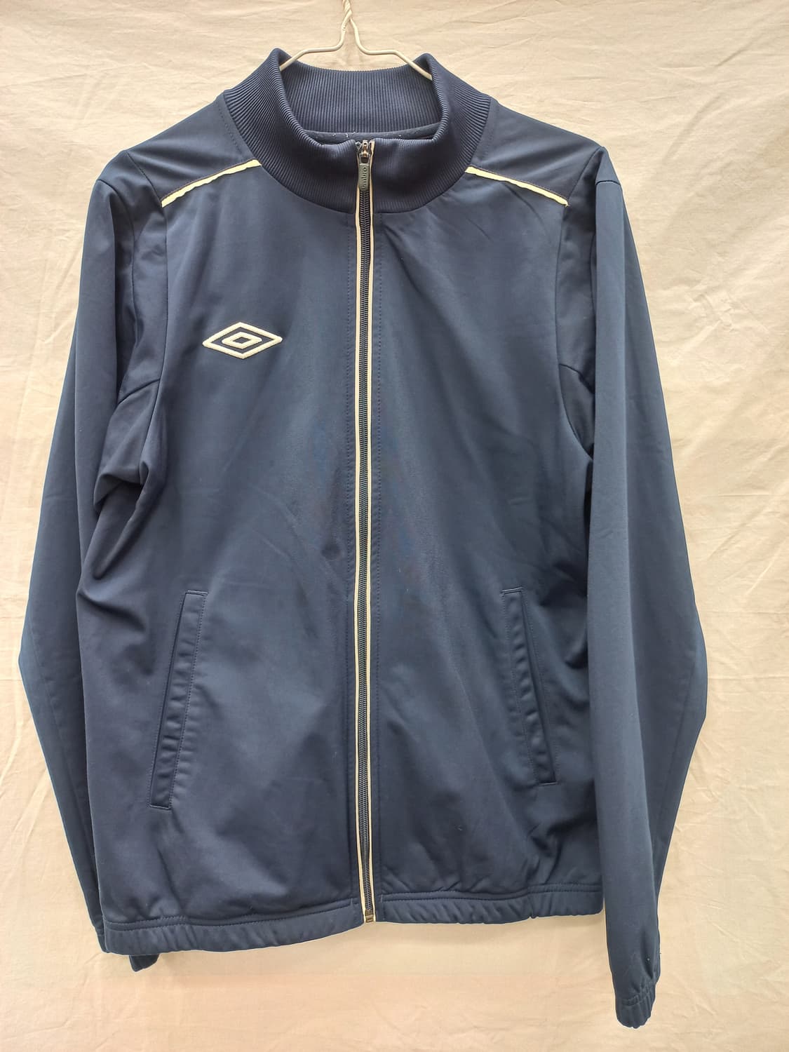 엄브로 네이비 컬러 올드스쿨 트랙탑 자켓 (남 S) 상품이미지4