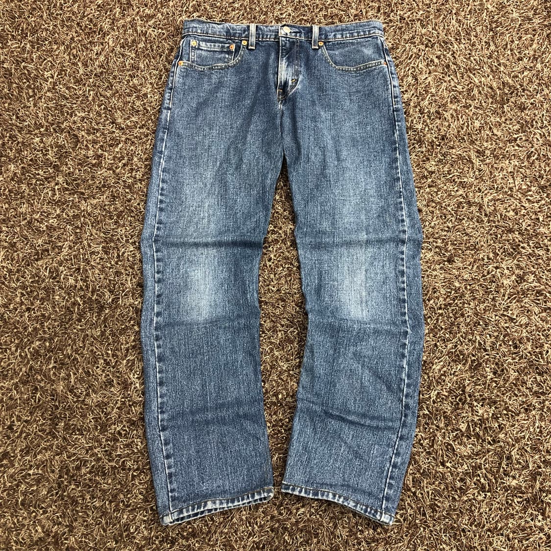 리바이스 502 워시드 데님팬츠 상품이미지1