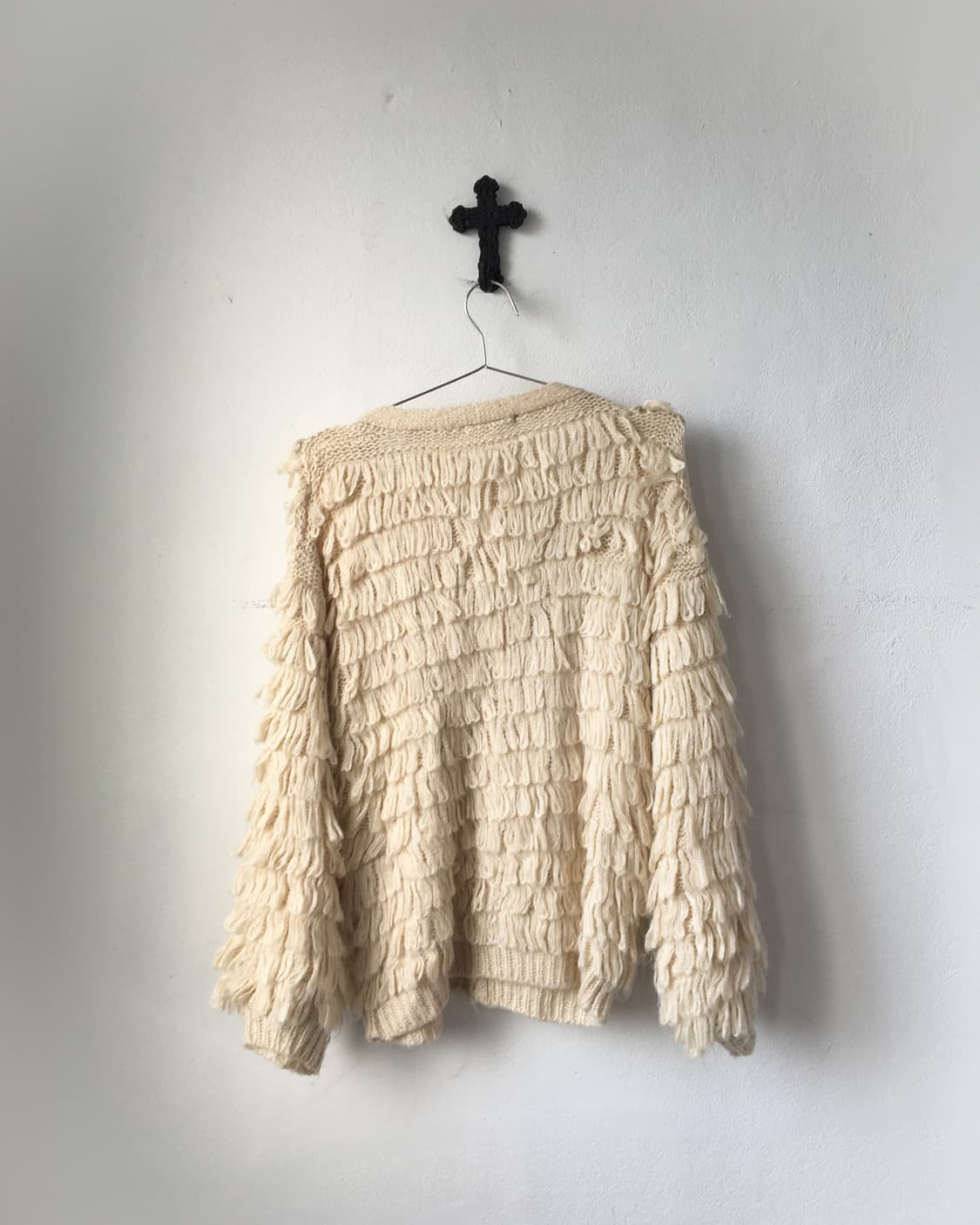 Fluffy knit cardigan 상품이미지3