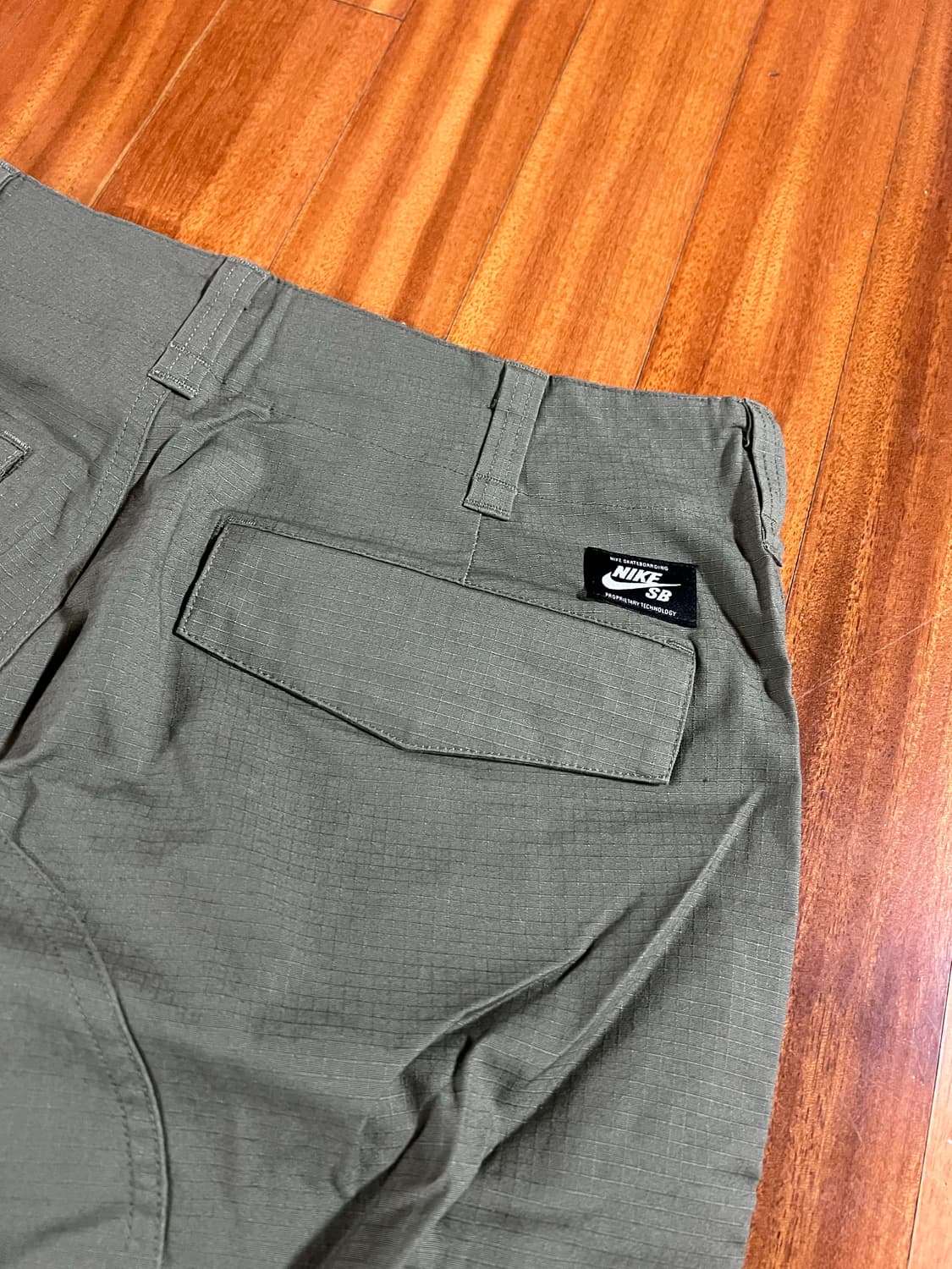 나이키SB 립스탑 카고 팬츠 (블랙, 올리브) 일괄판매 상품이미지9