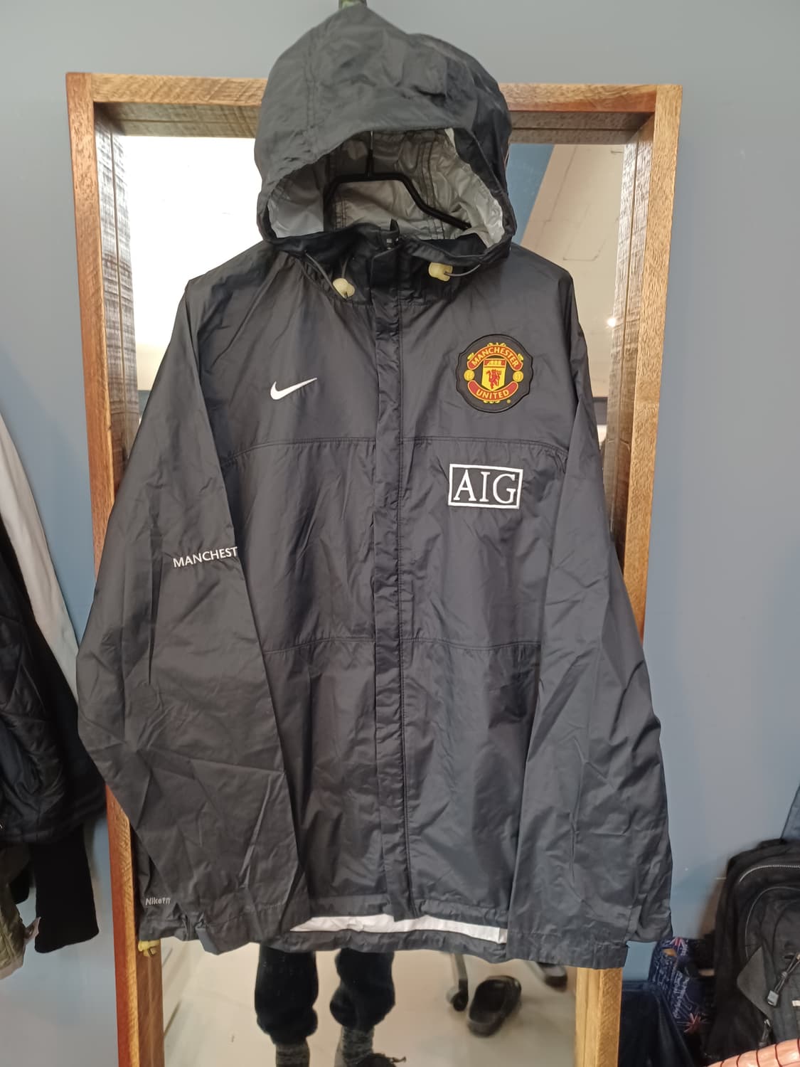 나이키 맨체스터 유나이티드 바람막이 자켓 L xl 상품이미지1