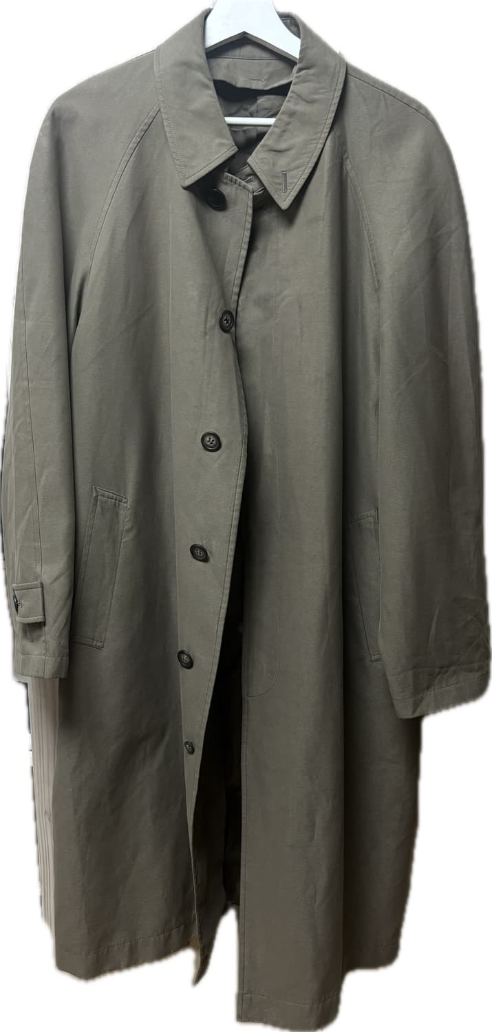 빈티지 카키브라운 트렌치 코트 상품이미지2