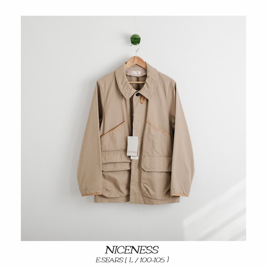 NICENESS 나이스네스 E.SEARS 자켓 L사이즈(100-105) 상품이미지1