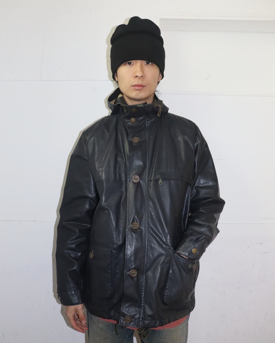 크로잭 왁스 후디드 필드 자켓 상품이미지1