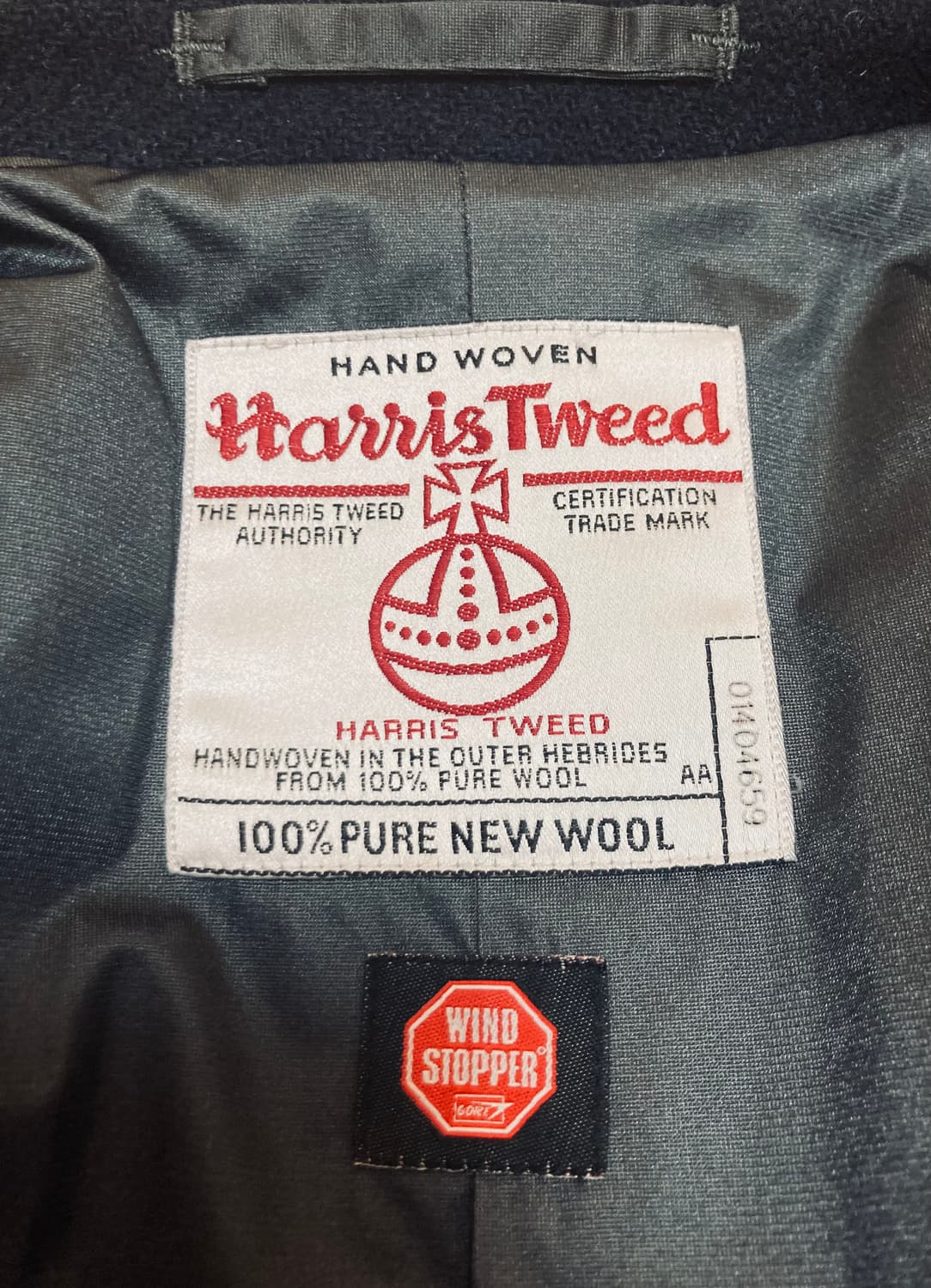 빔즈 플러스 해리스 트위드 발마칸 코트 S 상품이미지4