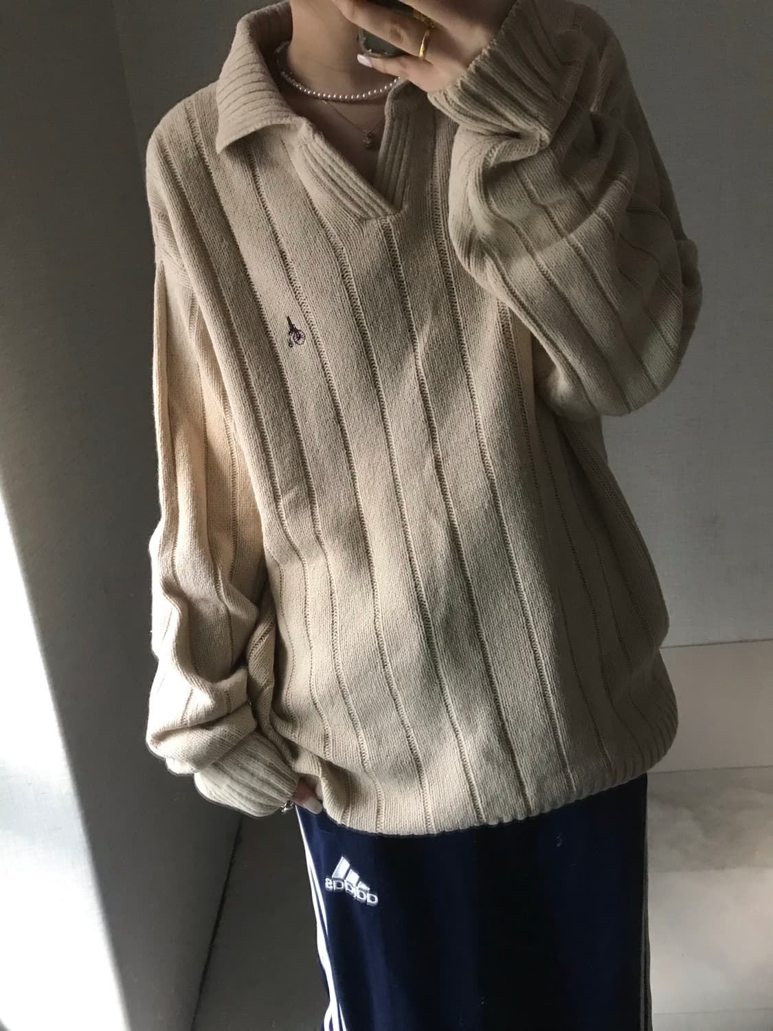 빈폴 베이지 루즈핏 니트 상품이미지5