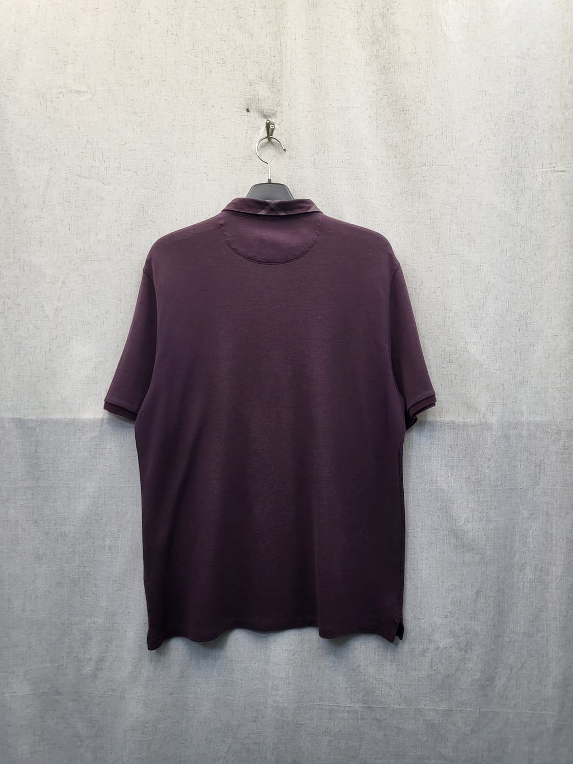 버버리 체크 반팔 폴로티 상품이미지2